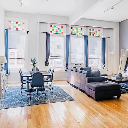 Free Parking Walk To Conv Center 5 Beds Loft-3